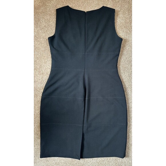 CALVIN KLEIN Sheath Dress Black Sleeveless  Womens Sz 12 NWT Classic - Picture 8 of 16